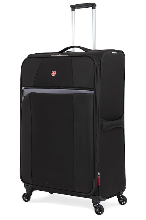 Swissgear 6165 28" Expandable Liteweight Spinner Luggage - Black/Gray