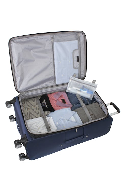 SWISSGEAR 6182 29" DELUXE SPINNER LUGGAGE REMOVABLE ZIPPERED WET BAG