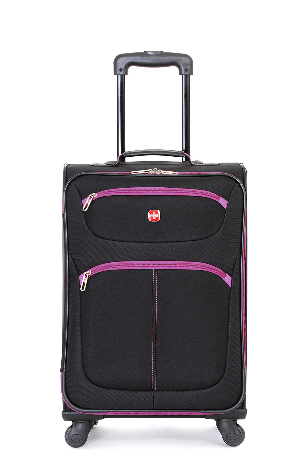 swiss gear purple luggage