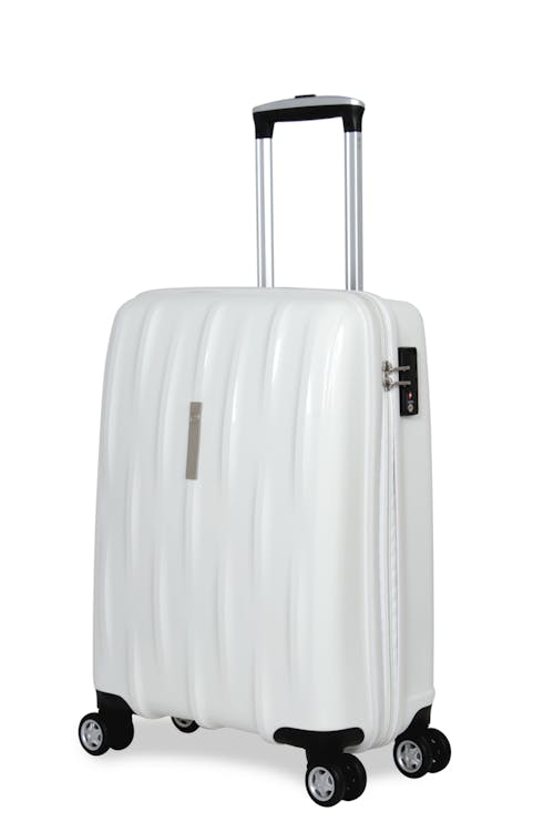 Swissgear 6191 19.5" Carry On Hardside Spinner Luggage - White 