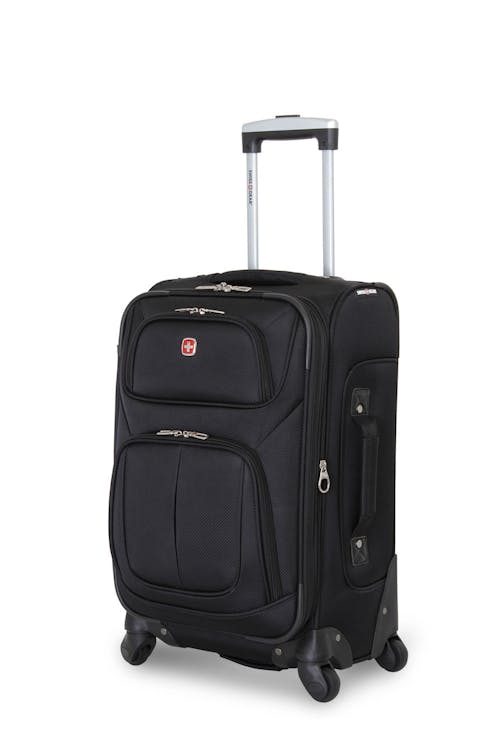 Swissgear Sion 6283 21" Expandable Carry On Spinner Luggage - Black 