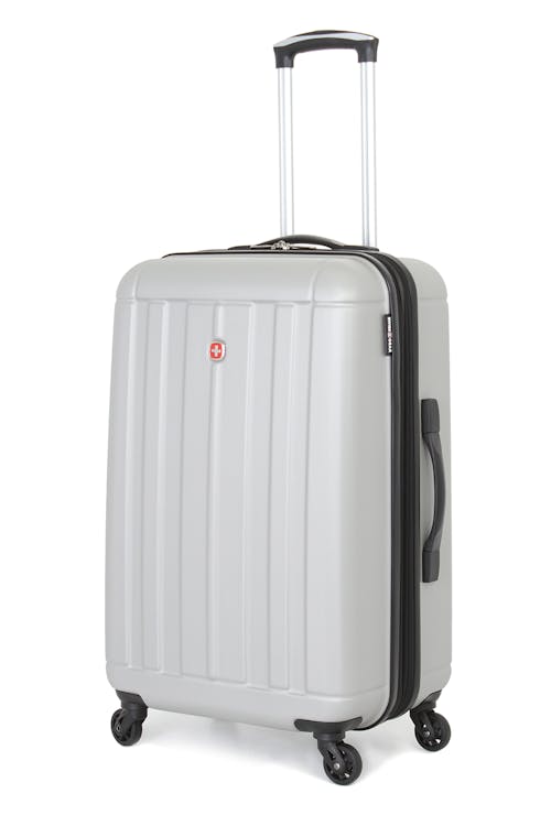 Swissgear 6297 23" Expandable Hardside Spinner Luggage - Silver 