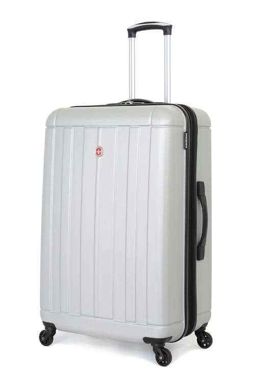 Swissgear 6297 27" Expandable Hardside Spinner Luggage - Silver 