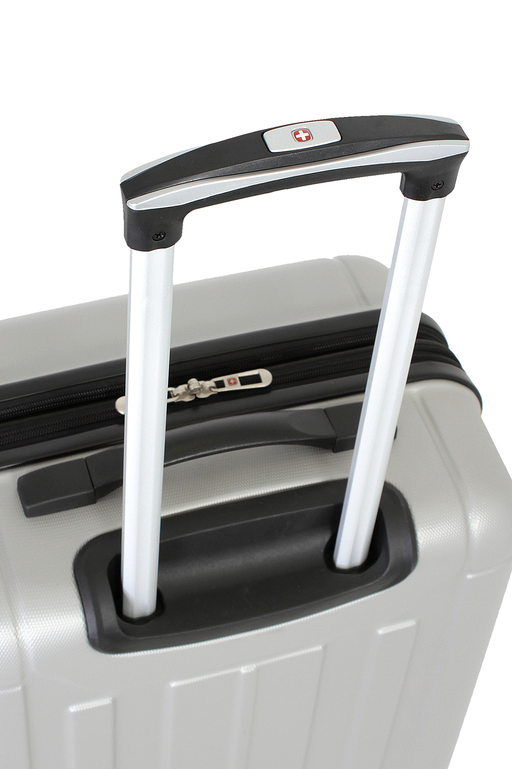 SWISSGEAR 6297 27 Expandable Hardside Spinner Silver Luggage