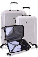 Swissgear 6572 Limited Edition 3pc Hardside Spinner Luggage Set - White