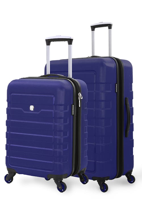 Swissgear 6581 Expandable 2pc Hardside Spinner Luggage Set - Blue