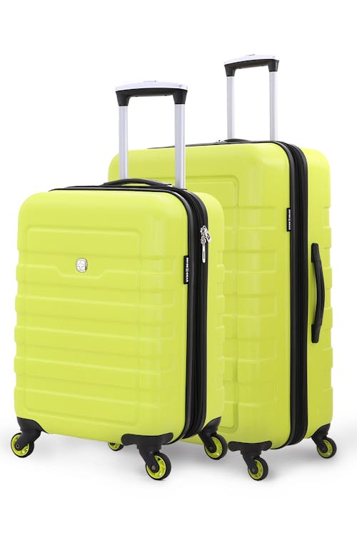 Swissgear 6581 Expandable 2pc Hardside Spinner Luggage Set - Yellow 