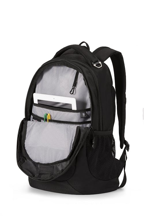 Swissgear 6601 Laptop Backpack  Quick access front zippered pocket