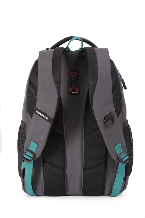 Swissgear 6601 Laptop Backpack Slate Cement/Raffia Teal