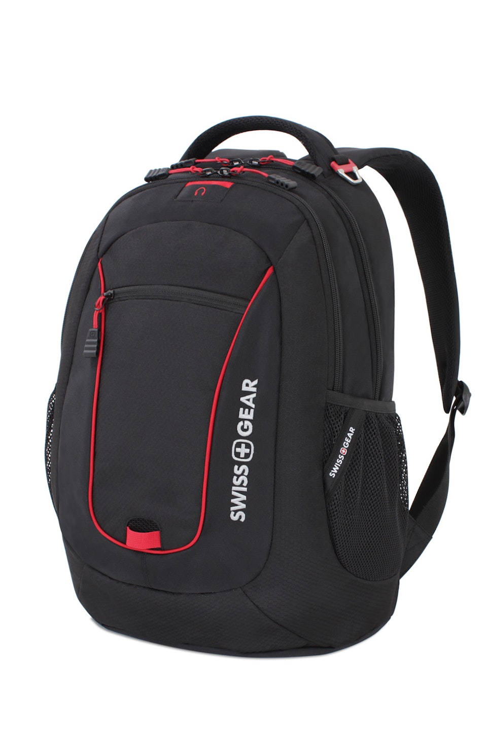 Swissgear 6601 Laptop Backpack - Black/Red