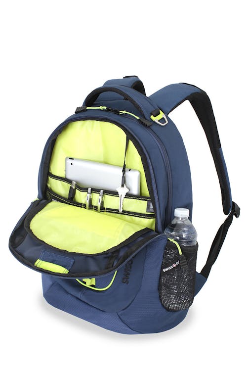 Swissgear 6601 Laptop Backpack Blue/Lime