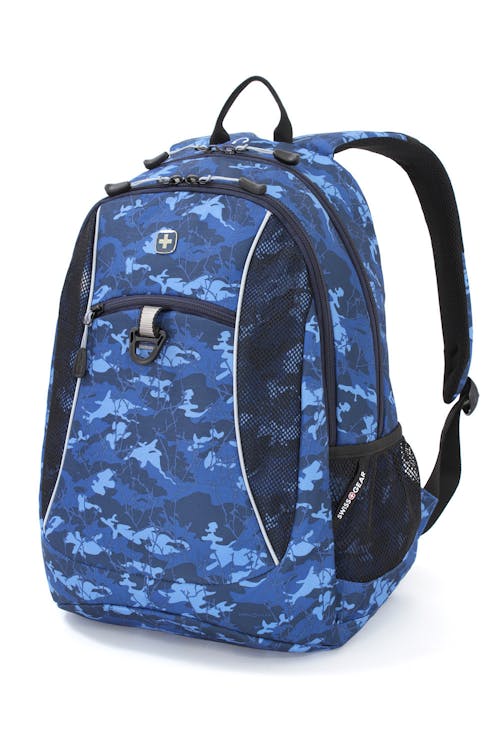 Swissgear 6697 Laptop Backpack - Blue Camo 