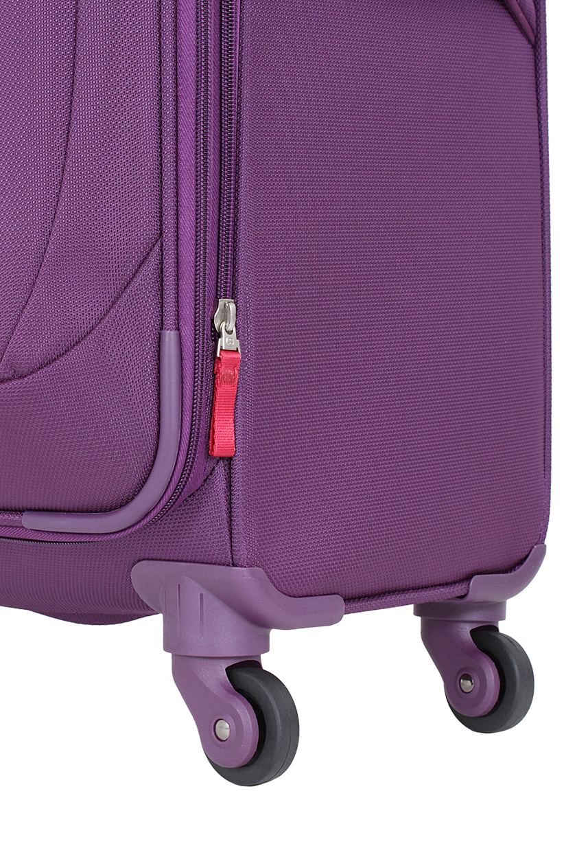 swiss gear purple luggage