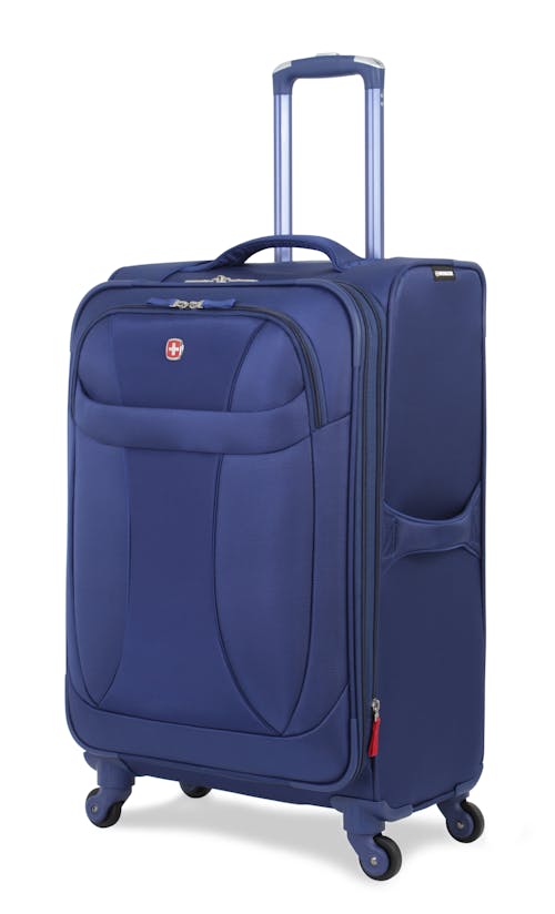 Swissgear 7208 24.5" Expandable Liteweight Spinner Luggage - Blue