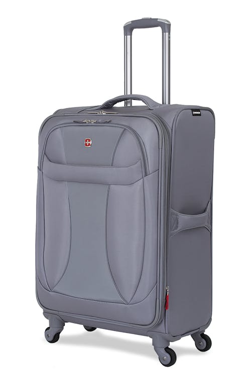 Swissgear 7208 24.5" Expandable Liteweight Spinner Luggage - Gray
