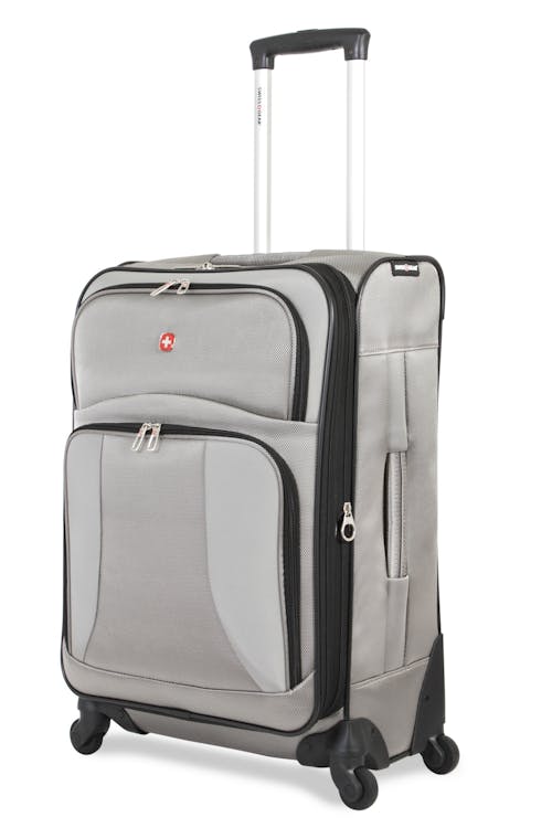 Swissgear 7211 24" Expandable Spinner Luggage - Pewter