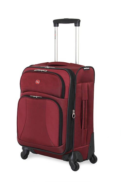 Swissgear 7211 20 Expandable Carry On Spinner Luggage - Burgundy