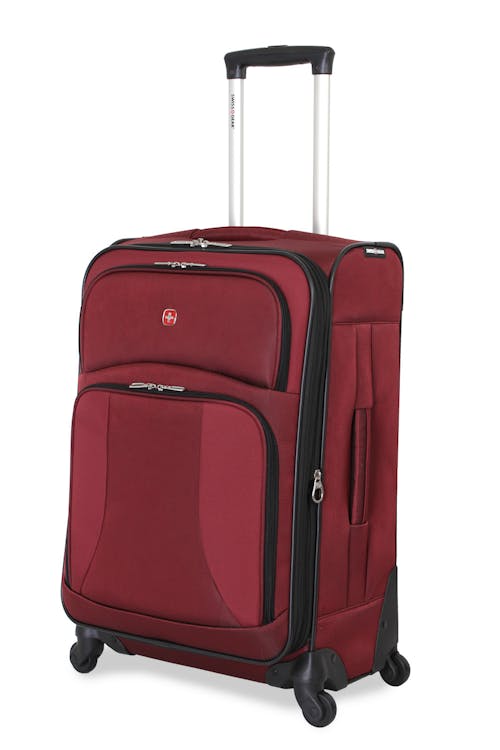 Swissgear 7211 24" Expandable Spinner Luggage - Burgundy