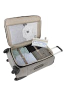 Swissgear 7297 24" Expandable Spinner Luggage - Pewter
