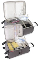 Swissgear 7362 Expandable Liteweight 2pc Spinner Luggage Set - Gray
