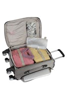 Swissgear 7895 19" Zurich Expandable Laptop Carry On Spinner Luggage - Pewter 