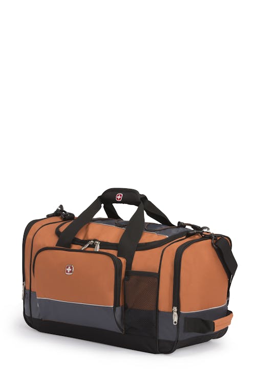 Swissgear 9000 20” Apex Duffel Bag Orange/Gray