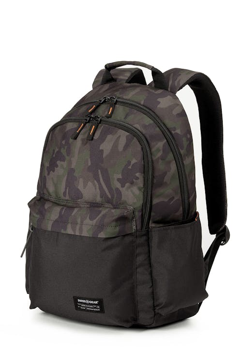 Swissgear 2789 Laptop Backpack - Basic Camo Green/Black Cod