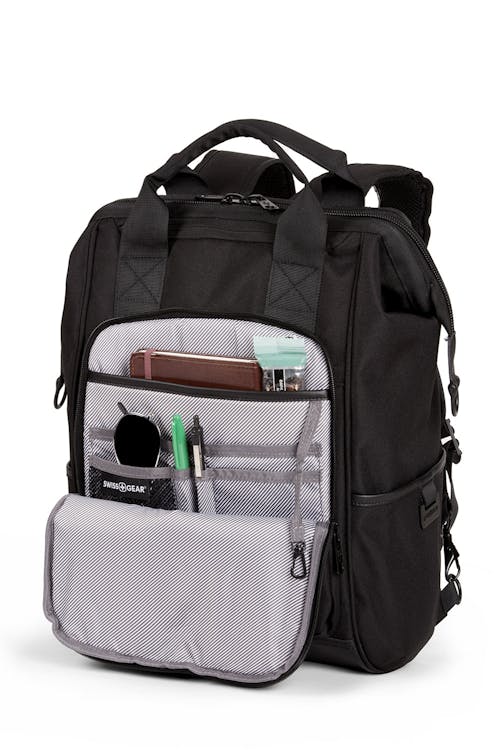 Swissgear 3577 Artz Laptop Backpack - Black Stealth