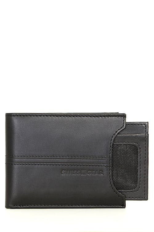 SWISSGEAR Delmont Bifold Wallet with Card Case Slide-Out  