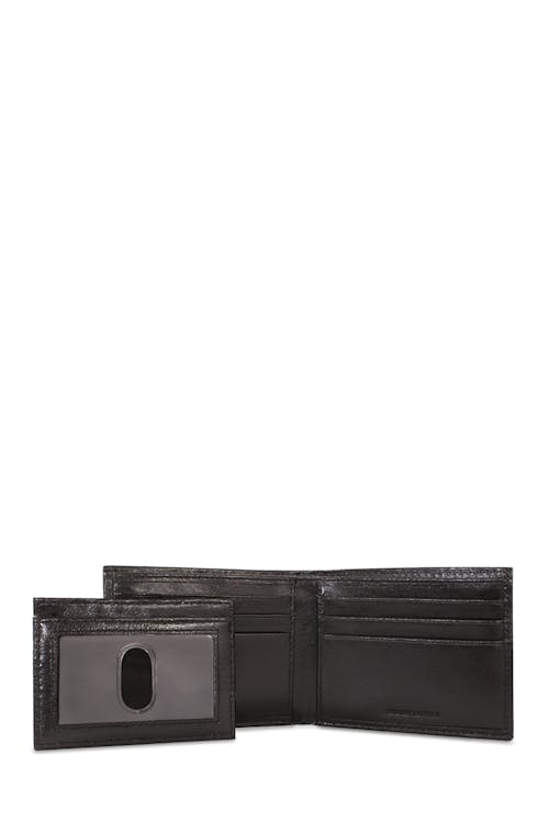 Swissgear Ticino Bifold Wallet with SlideOut Card Case Black
