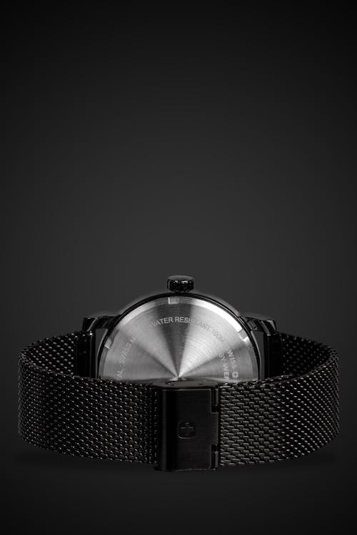 Swissgear - Montre Legacy - Noire avec cadran noir et bracelet noir