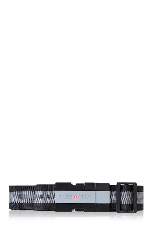 Black Adjustable Luggage Strap - Black