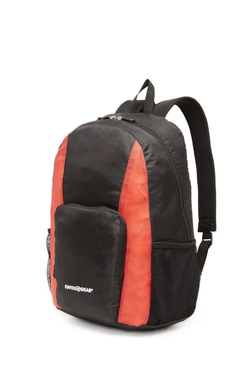 Swissgear 0407 Collapsible Backpack - Black/Red