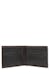 Swissgear 66152 Leather Billfold Wallet with RFID Shield and Removable ID Case - Black with Red Stitch