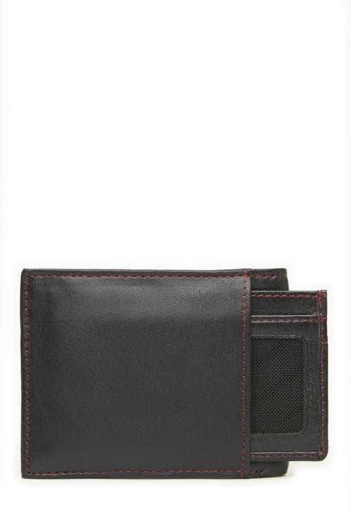 Swissgear 66152 Leather Billfold Wallet with RFID Shield and Removable ID Case Removeable card case