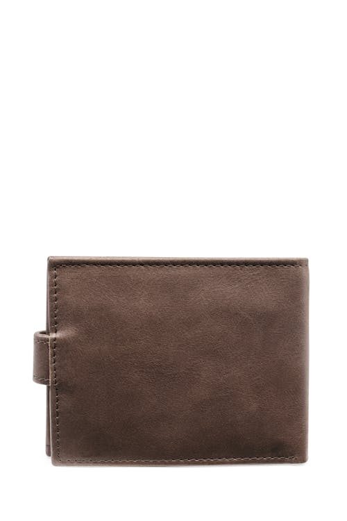 SWISSGEAR 87172 - Portefeuille en Cuir Anti RFID avec pochette à monnaie interne La doublure anti-RFID prévient le vol d’identité pour un voyage plus sécuritaire