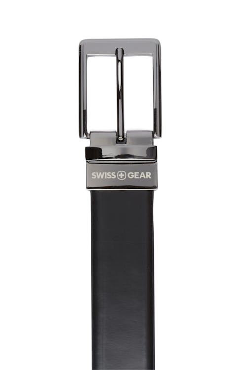 Swissgear - Ceinture réversible distinguée - Côté noir
