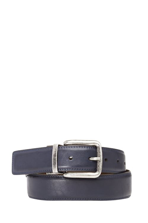 Swissgear - Ceinture réversible décontractée - 91 cm - Brun / Bleu