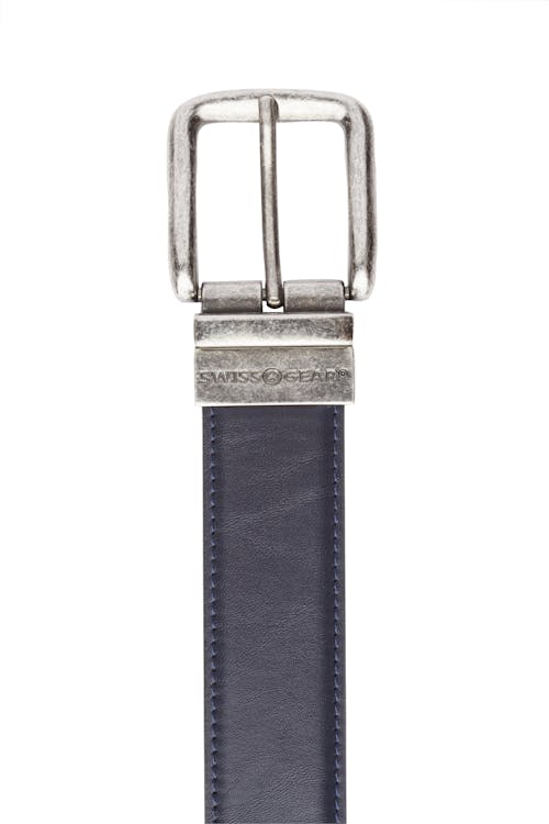 Swissgear Reversible Casual Belt - Blue Side