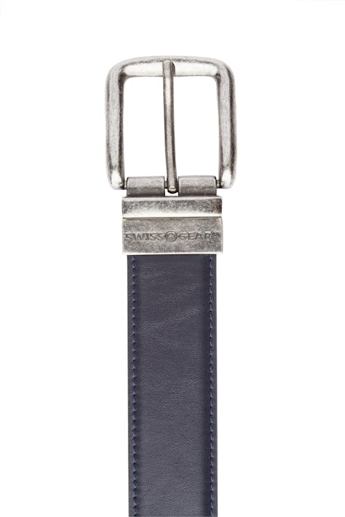 Swissgear - Ceinture réversible décontractée - Côté bleu