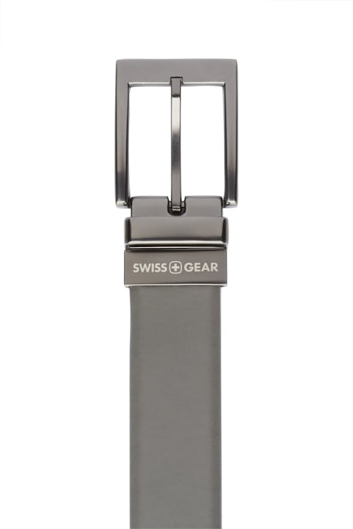 Swissgear - Ceinture réversible distinguée - Côté Gris foncé