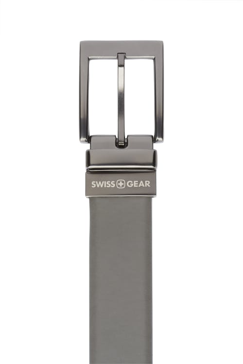 Swissgear Reversible Dress Belt - Dark Grey Side