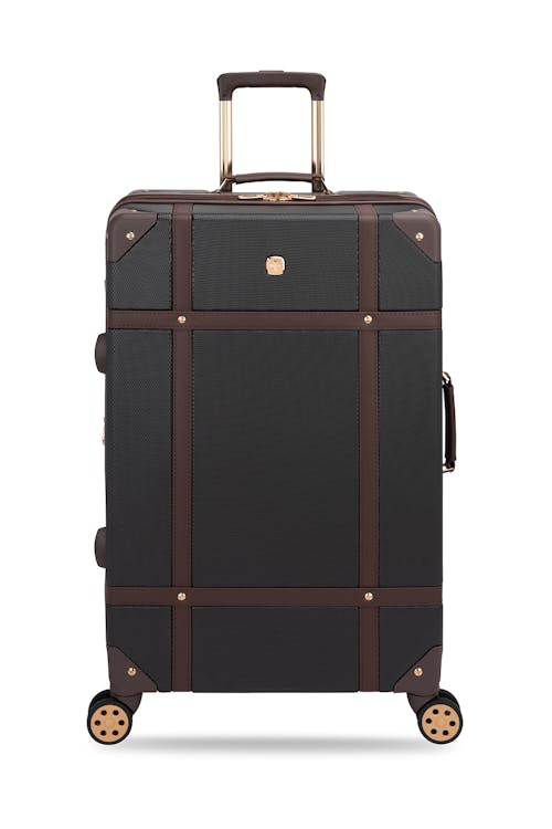 Swissgear Trunk Collection 26" Expandable Hardside Luggage - Black