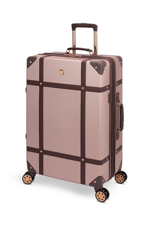 Swissgear Trunk Collection 26" Expandable Hardside Luggage - Blush Pink