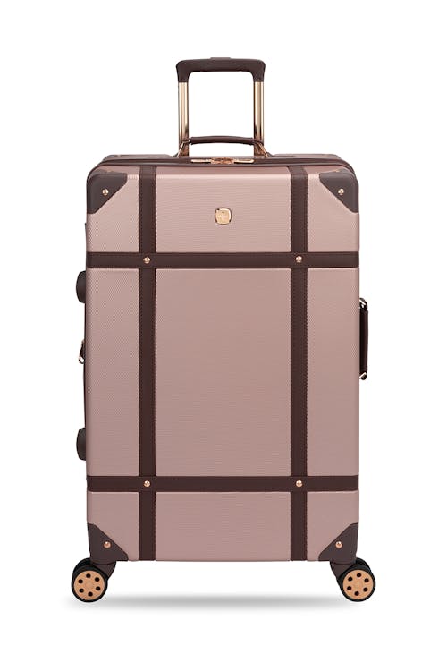 Swissgear Trunk Collection 26" Expandable Hardside Luggage - Blush Pink