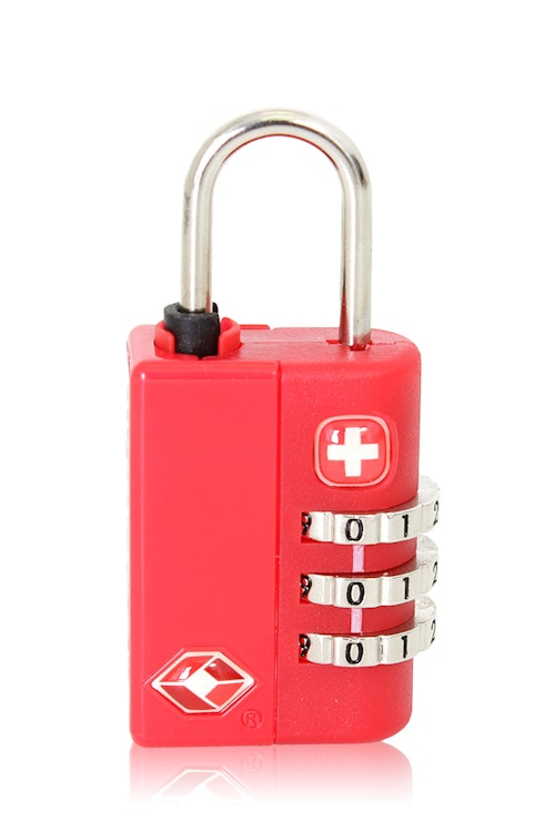 Swissgear TSA Combination Lock - Red