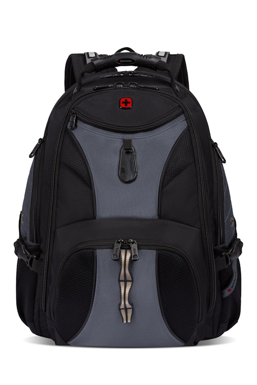 Wenger Legend ScanSmart Laptop Backpack - Black/Gray