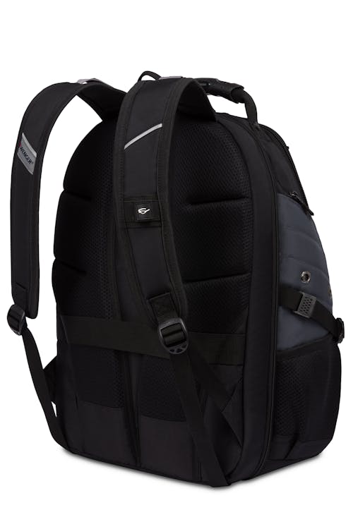 Wenger Legend ScanSmart Laptop Backpack - Black/Gray