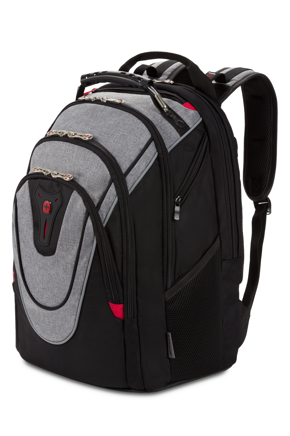 Wenger Ibex 17 inch Laptop Backpack Grey Heather/Black