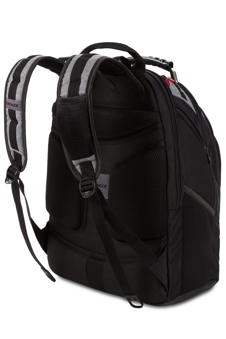 Wenger Ibex 17 inch Laptop Backpack - Grey Heather/Black